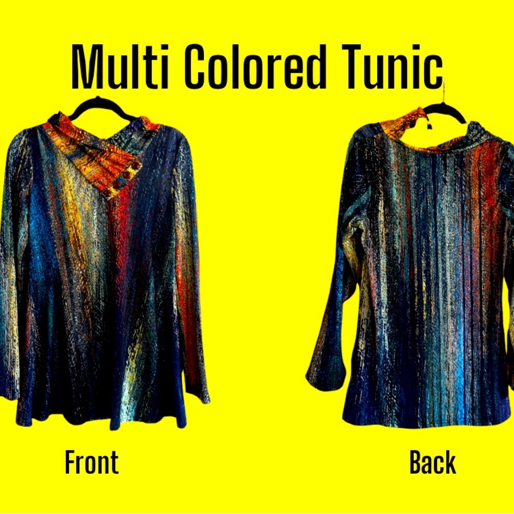 Multi Colored Nylon Tunic